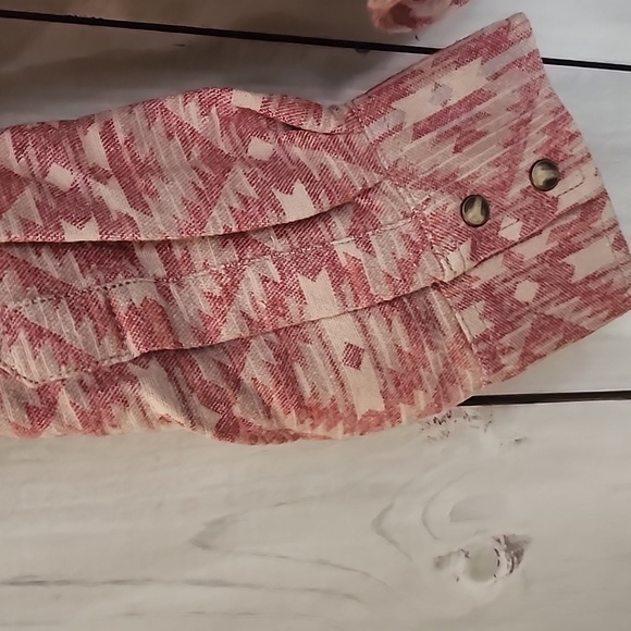 WRANGLER Retro Aztec Jacquard Snap Jacket Men's Size XL NWT - Picture 13 of 14